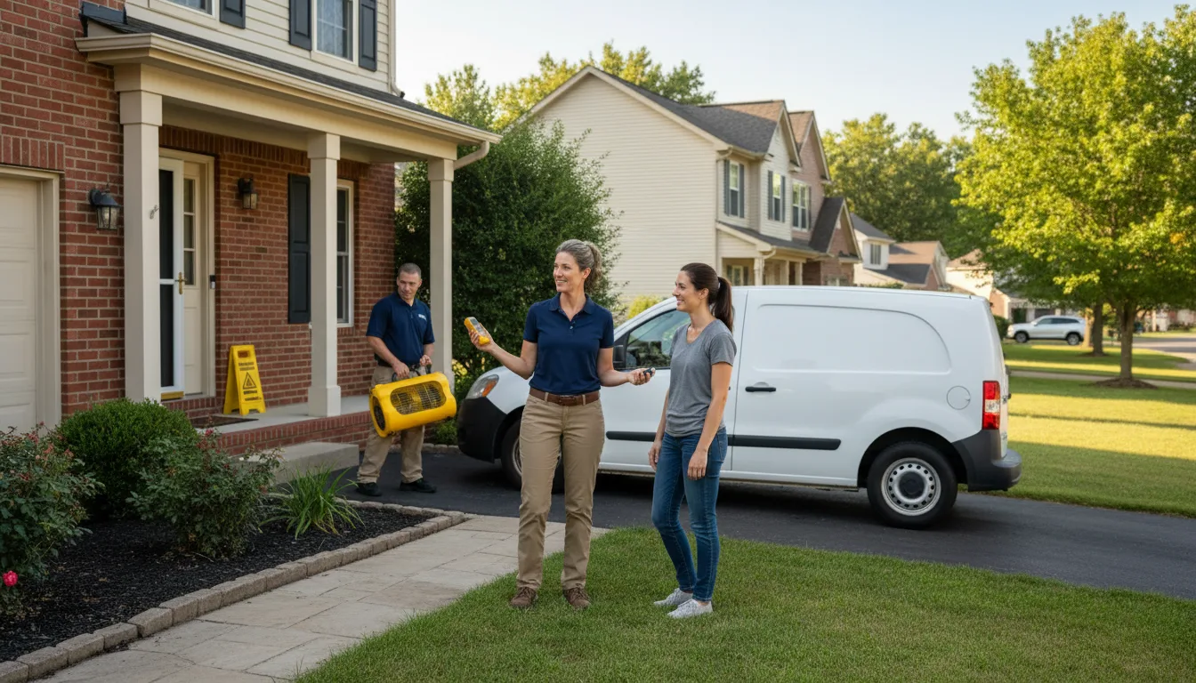 Residential water damage restoration in Monte Vista, CO